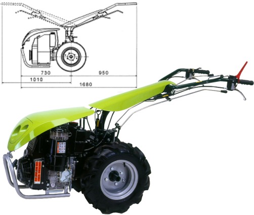 Motoculteur TPS Super Special Green