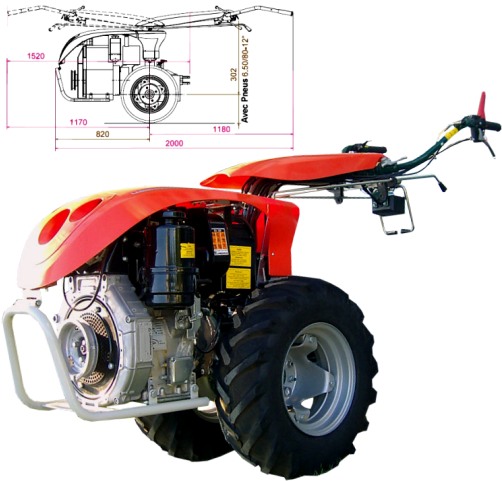 Motoculteur TPS Super Special Green